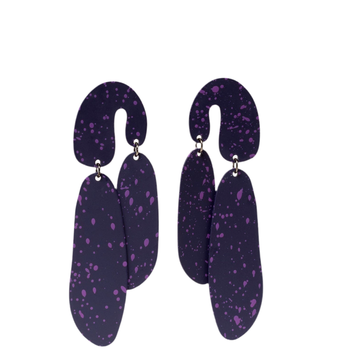 Elk The Label - Steel Blue Vinli Earrings