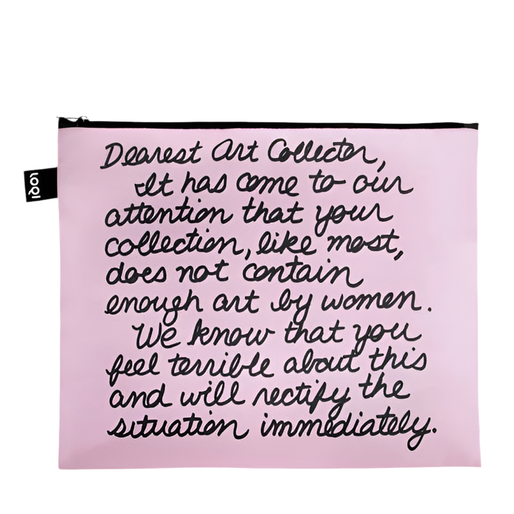 LOQI Guerrilla Girls Zip Pockets - Set of 3