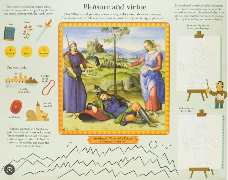 Art activity pad