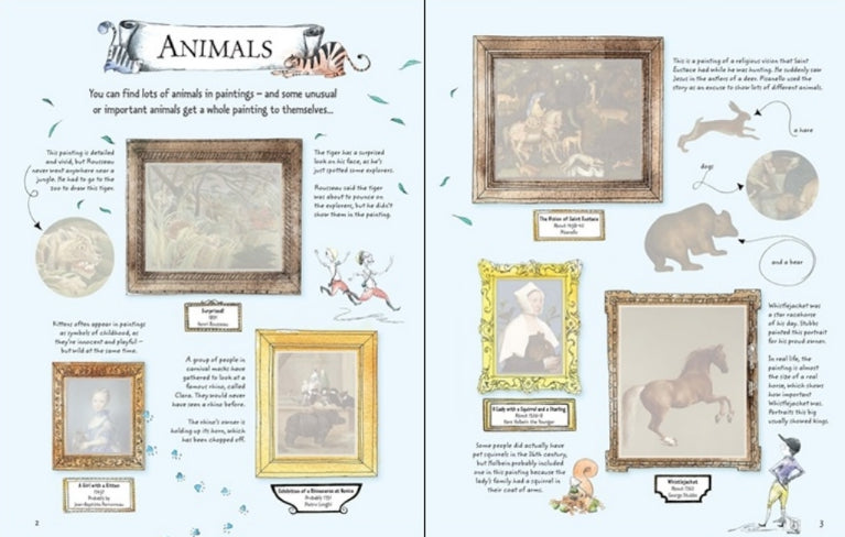 Art Sticker book