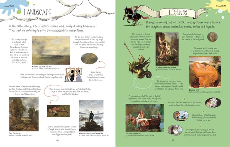 Art Sticker book