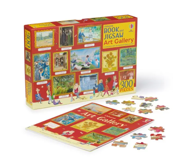Book and jigsaw Art Gallery