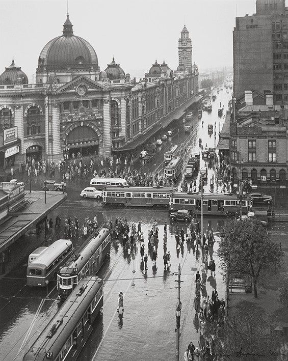 Max DUPAIN: Melbourne with rain