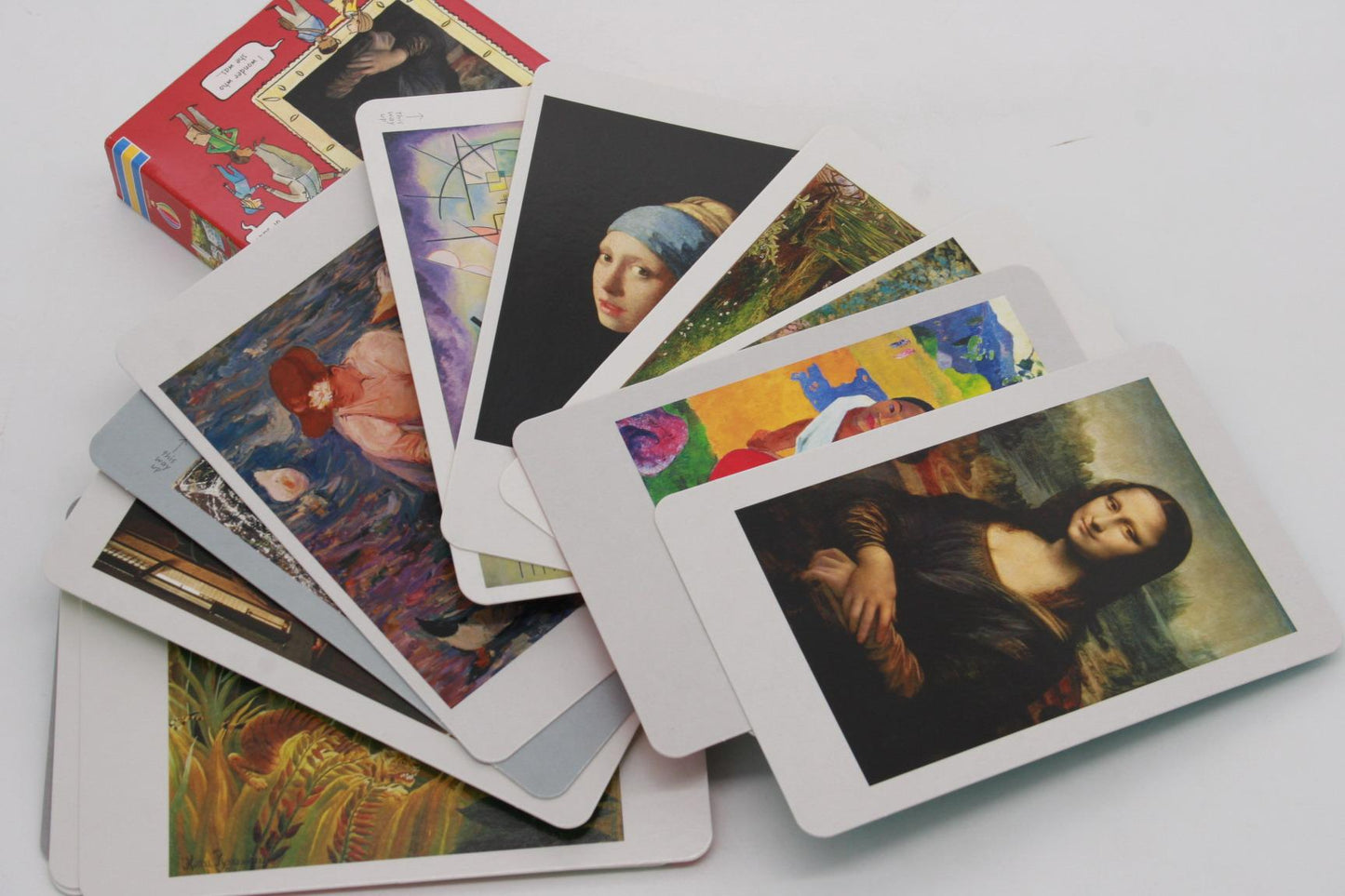 Famous paintings cards