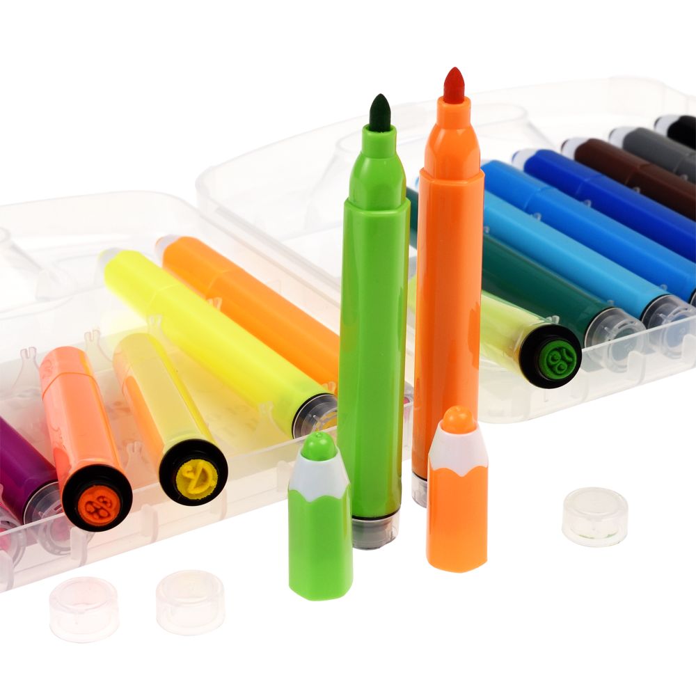 Felt tip stamp pens - wild wonders