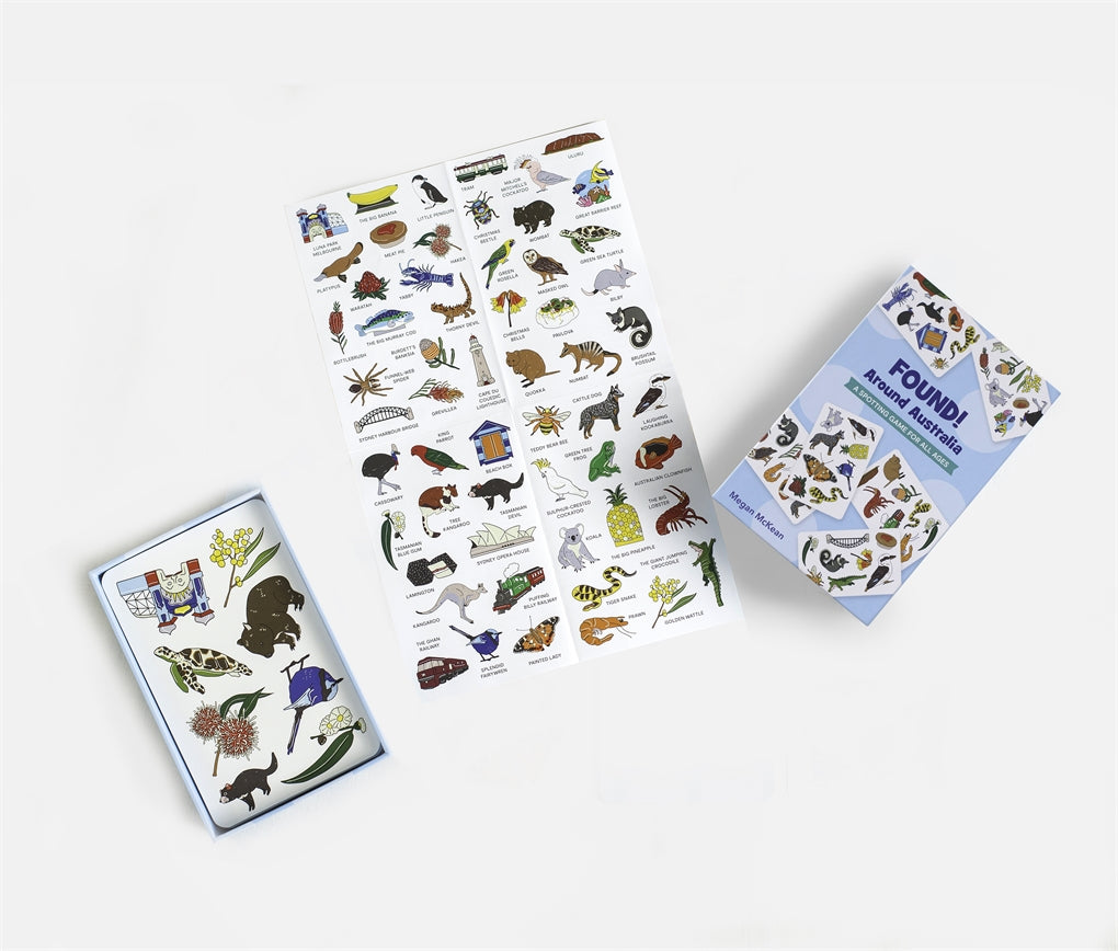 Found! Around Australia: A spotting game
