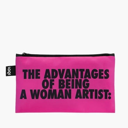 LOQI Guerrilla Girls Zip Pockets - Set of 3