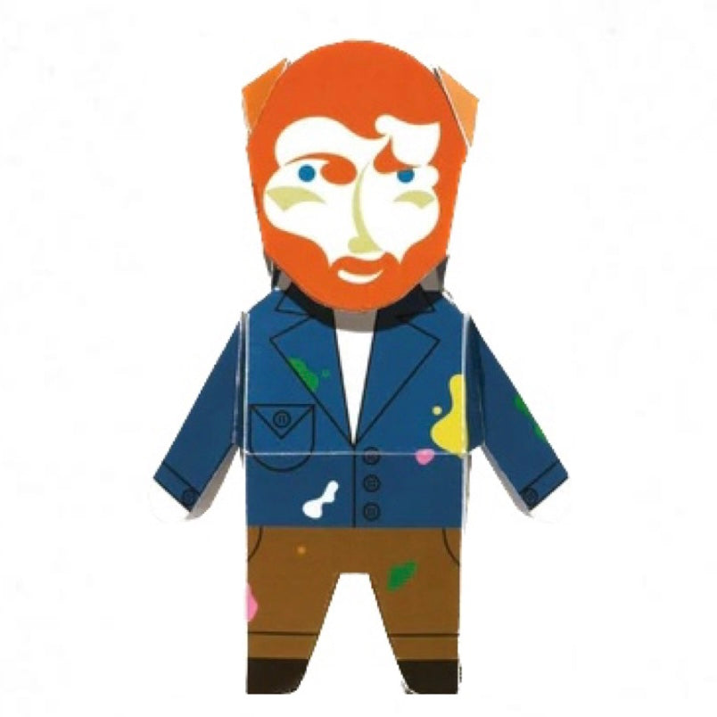 ChattyFeet - Vincent Van Fold Paper Model