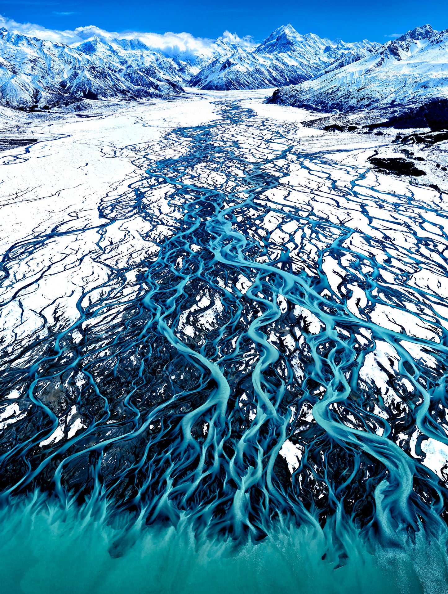 Stuart CHAPE: Glacial blue 1, New Zealand