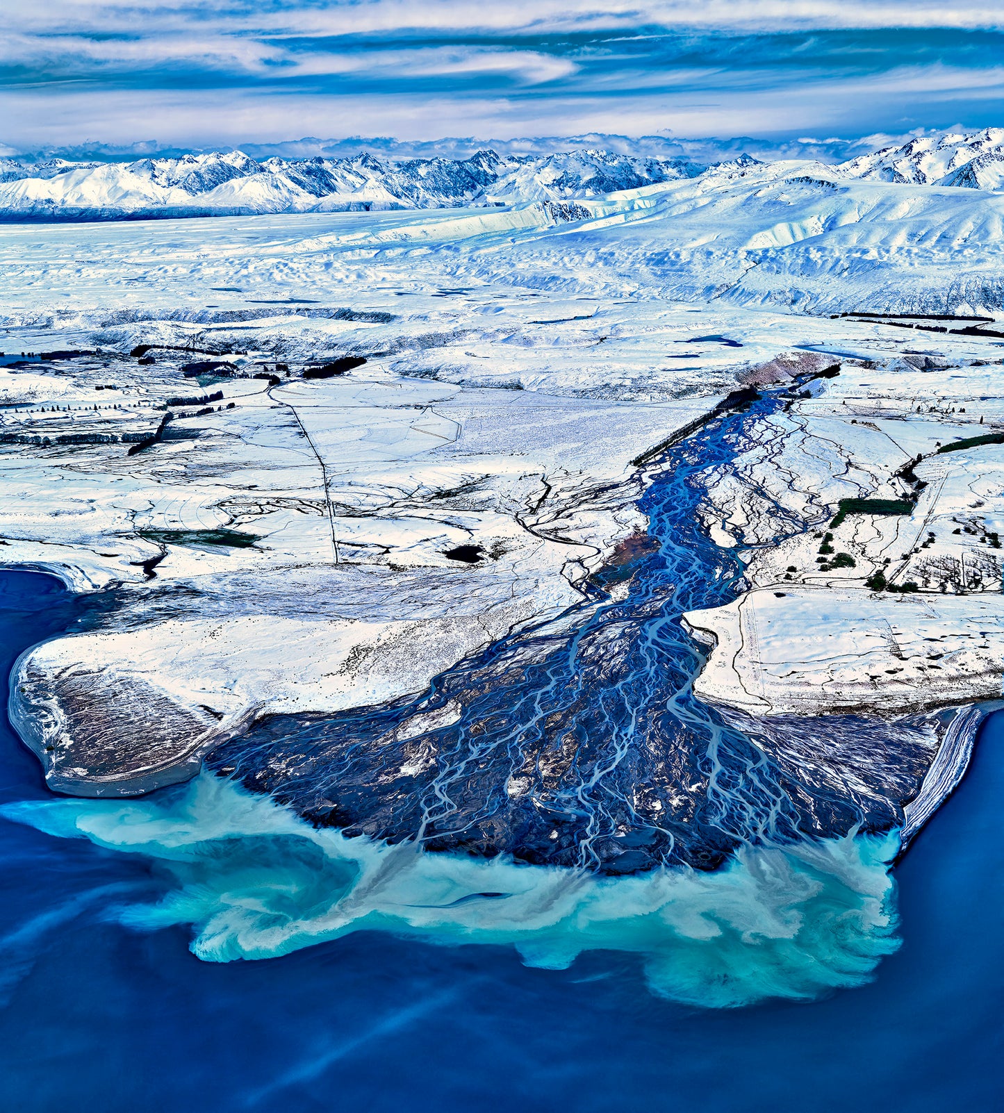 Stuart CHAPE: Glacial blue 2, New Zealand