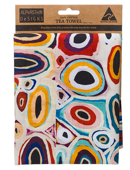 Gladys Kuru Bidu - Tea towel
