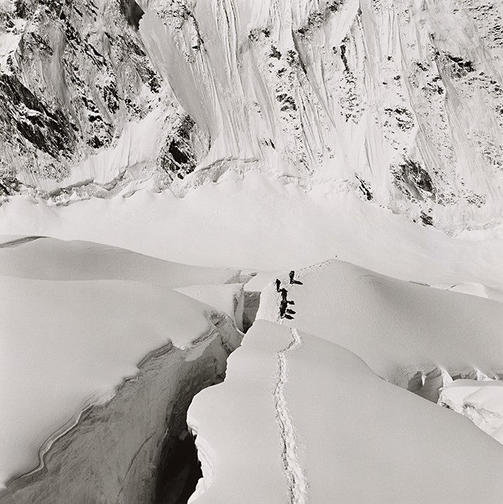 Alfred GREGORY: Crevasse in Western Cwm