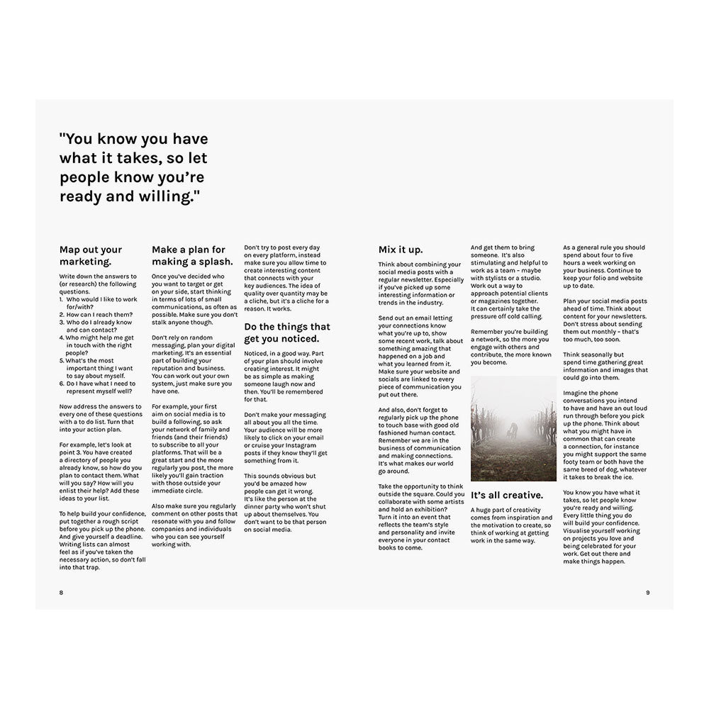 How to develop your career as photographer by Sally Brownbill