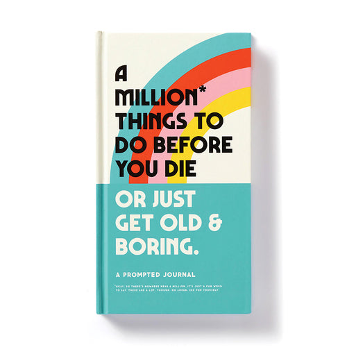 Prompted Journal - A million things before you die