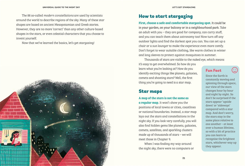 Universal guide to the night sky