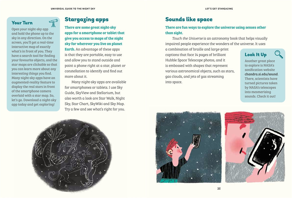 Universal guide to the night sky