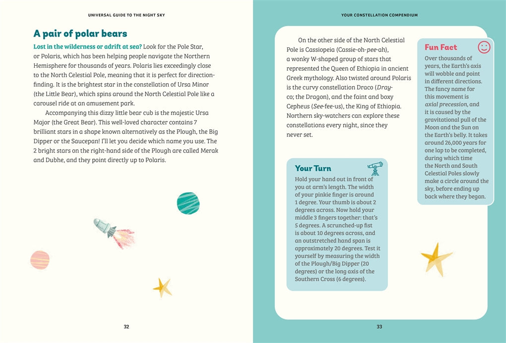 Universal guide to the night sky