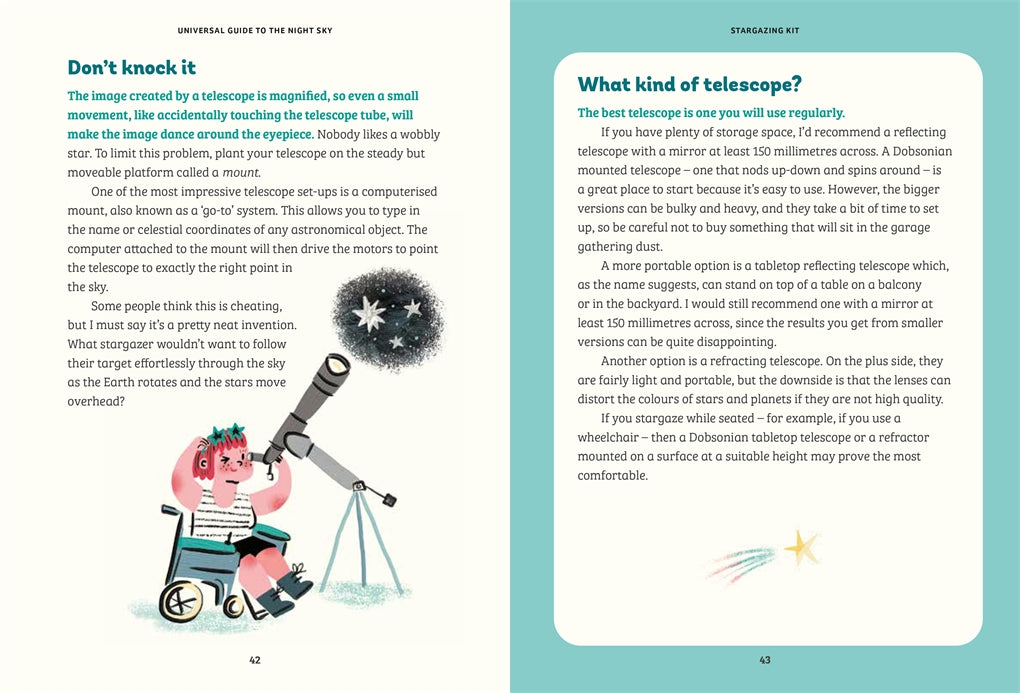 Universal guide to the night sky