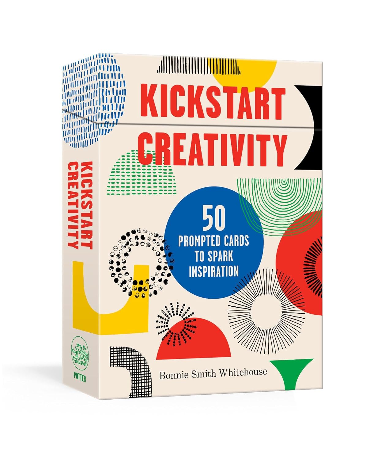 Kickstart Creativity: 50 prompted cards to spark inspiration