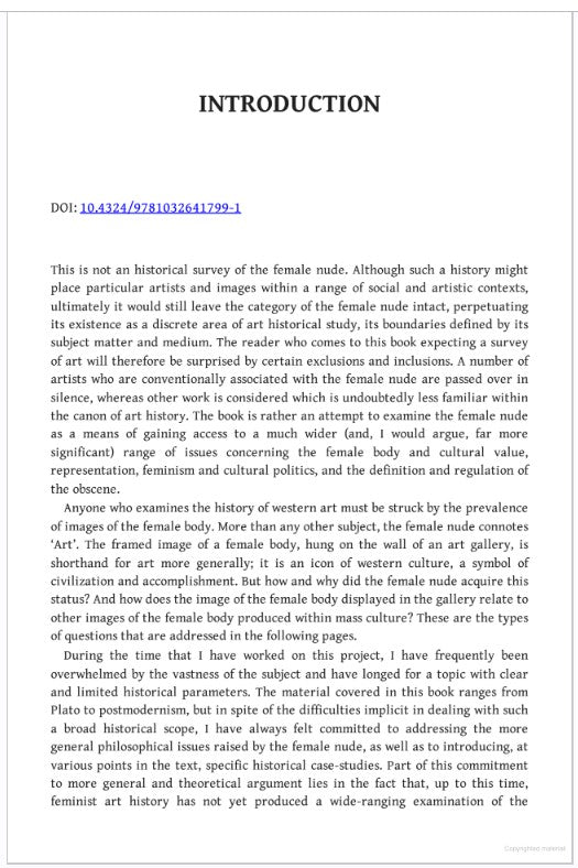 Lynda Nead - The Female Nude: Art, Obscenity and Sexuality