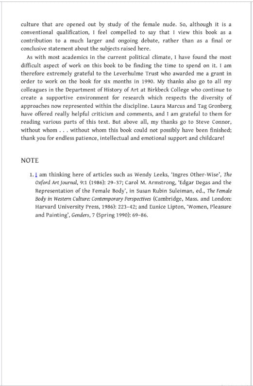 Lynda Nead - The Female Nude: Art, Obscenity and Sexuality