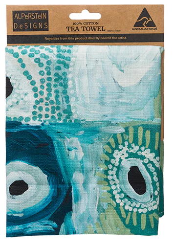 May Wokka Chapman - Tea towel