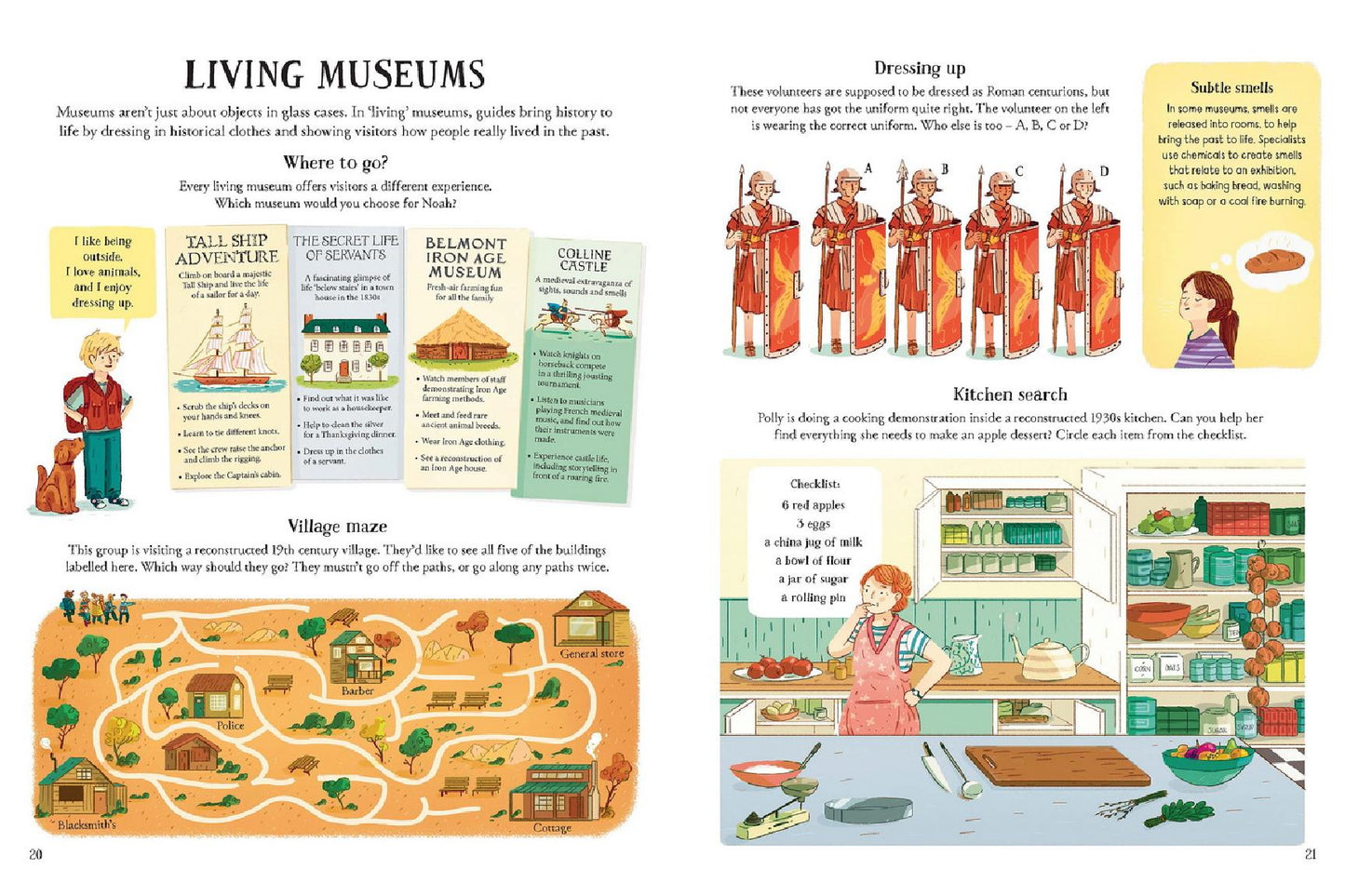 Museum activity book