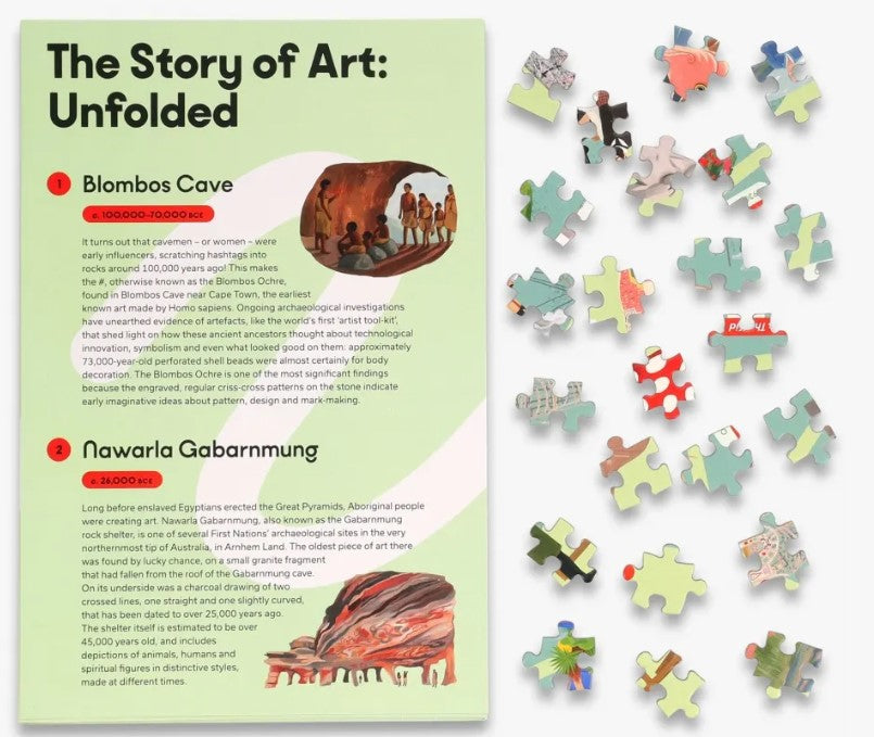The story of art in 1000 pieces