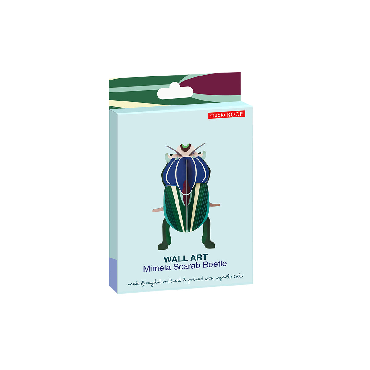 Studio Roof wall art - Art Beetles (B7) Mimela Scarab