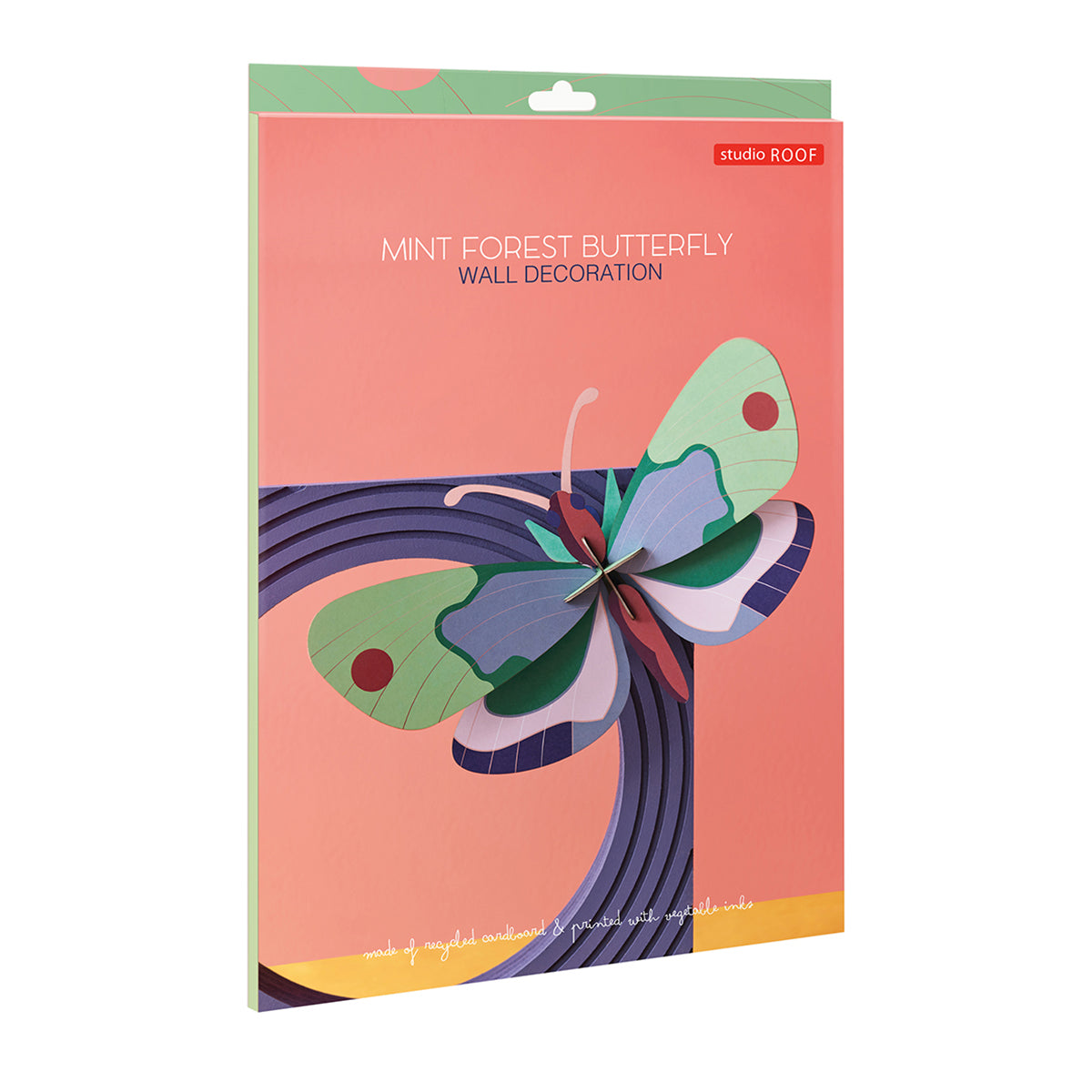 Studio Roof wall art - Butterflies (A4) Mint Forest