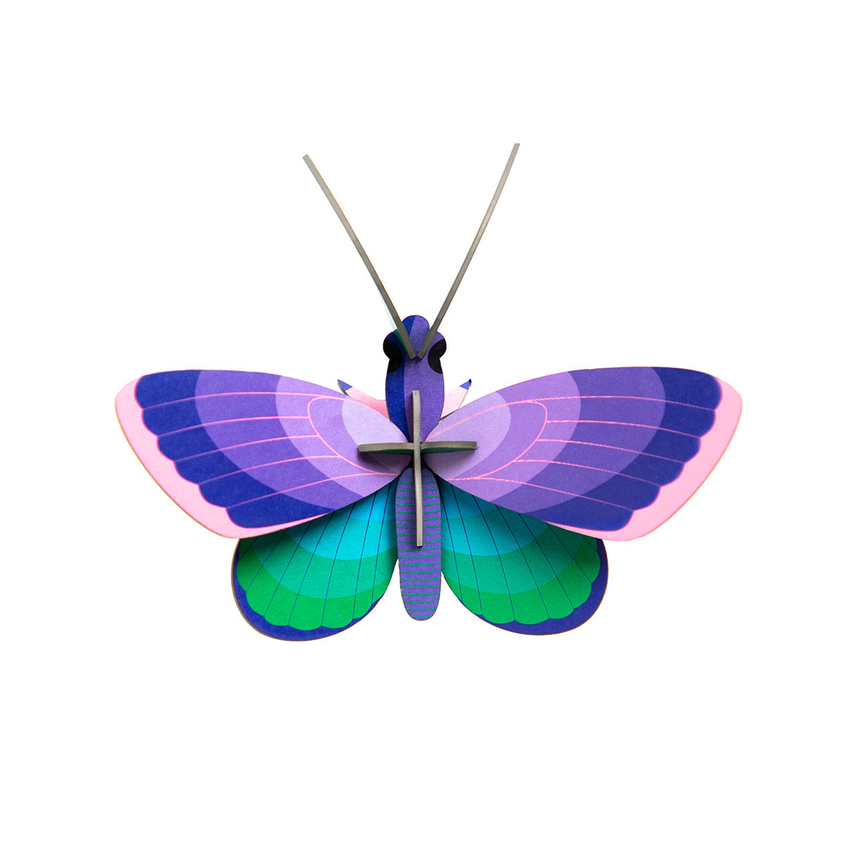 Studio Roof wall art - Butterflies (B7) Blue Copper