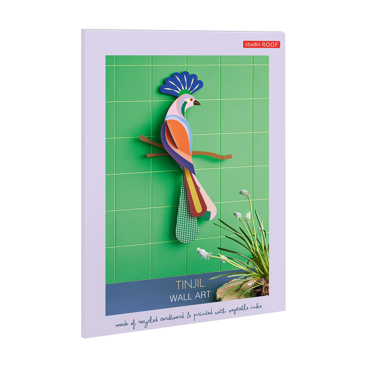 Studio Roof wall art - Paradise birds (B4) Tinjil