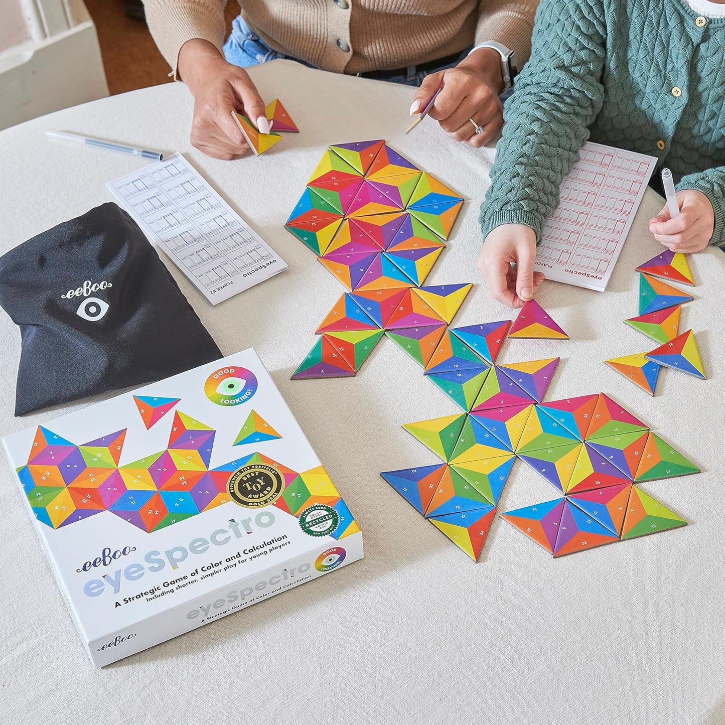 eyeSpectro: game of colour and calculation