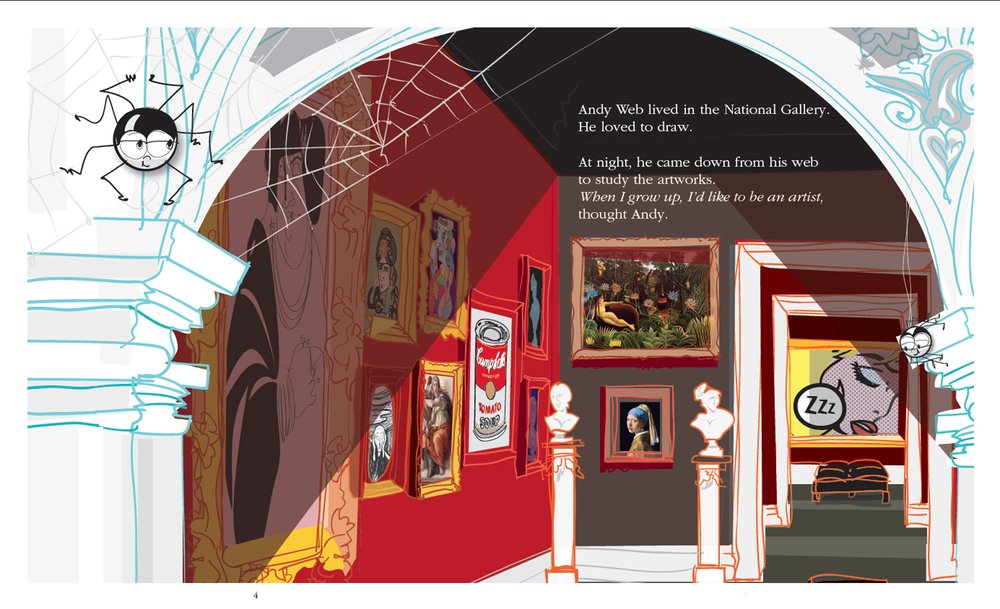 Andy Web: Artist by Maree Coote