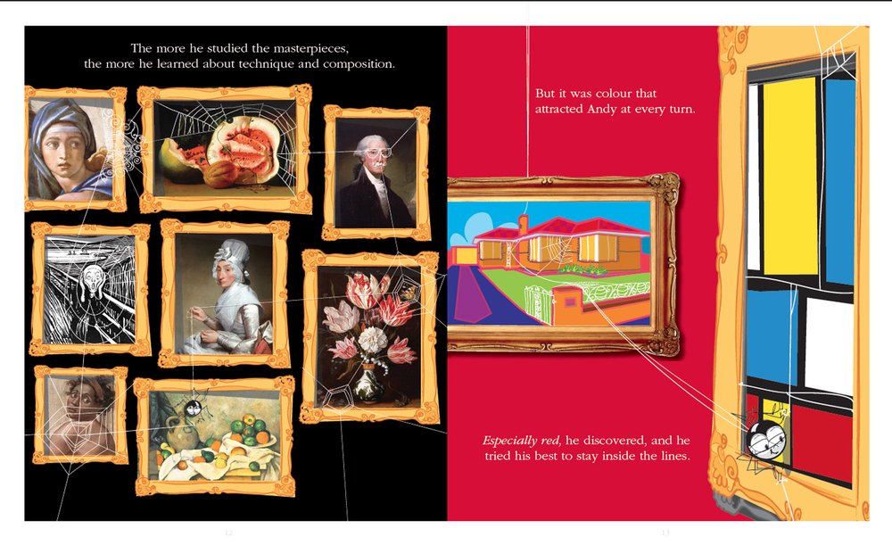 Andy Web: Artist by Maree Coote