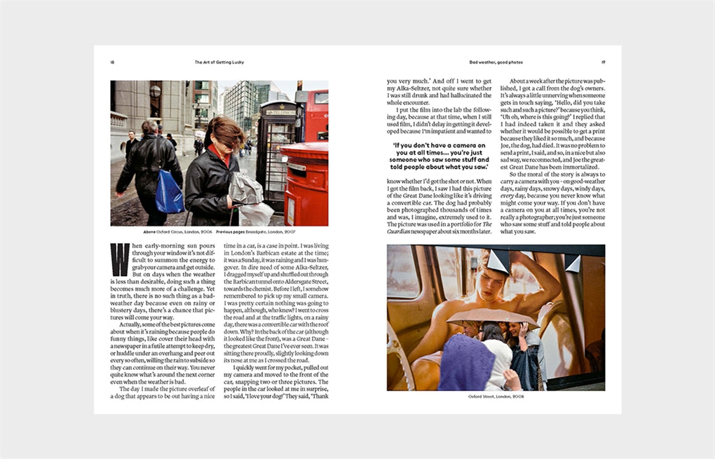 Think like a street photographer by Matt Stuart