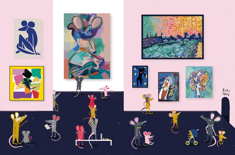 A day at the gallery by Nia Gould