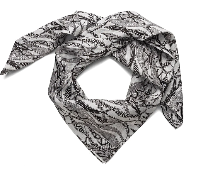 Dancing Wombat Linen Scarf