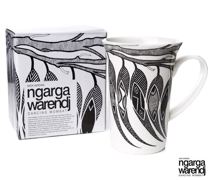 Mick Harding - Dancing wombat mug