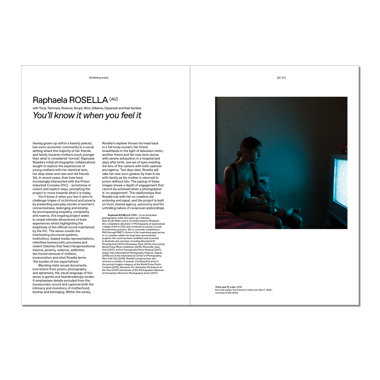 Not standing still: New approaches in documentary photography catalogue