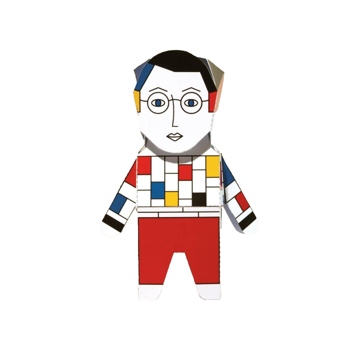 ChattyFeet - Papier Mondrian