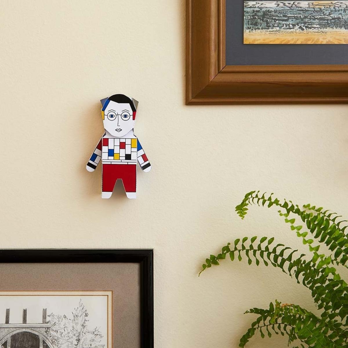 ChattyFeet - Papier Mondrian
