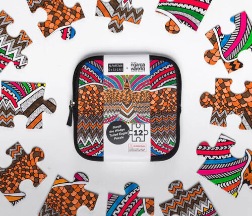 12 piece cardboard puzzle