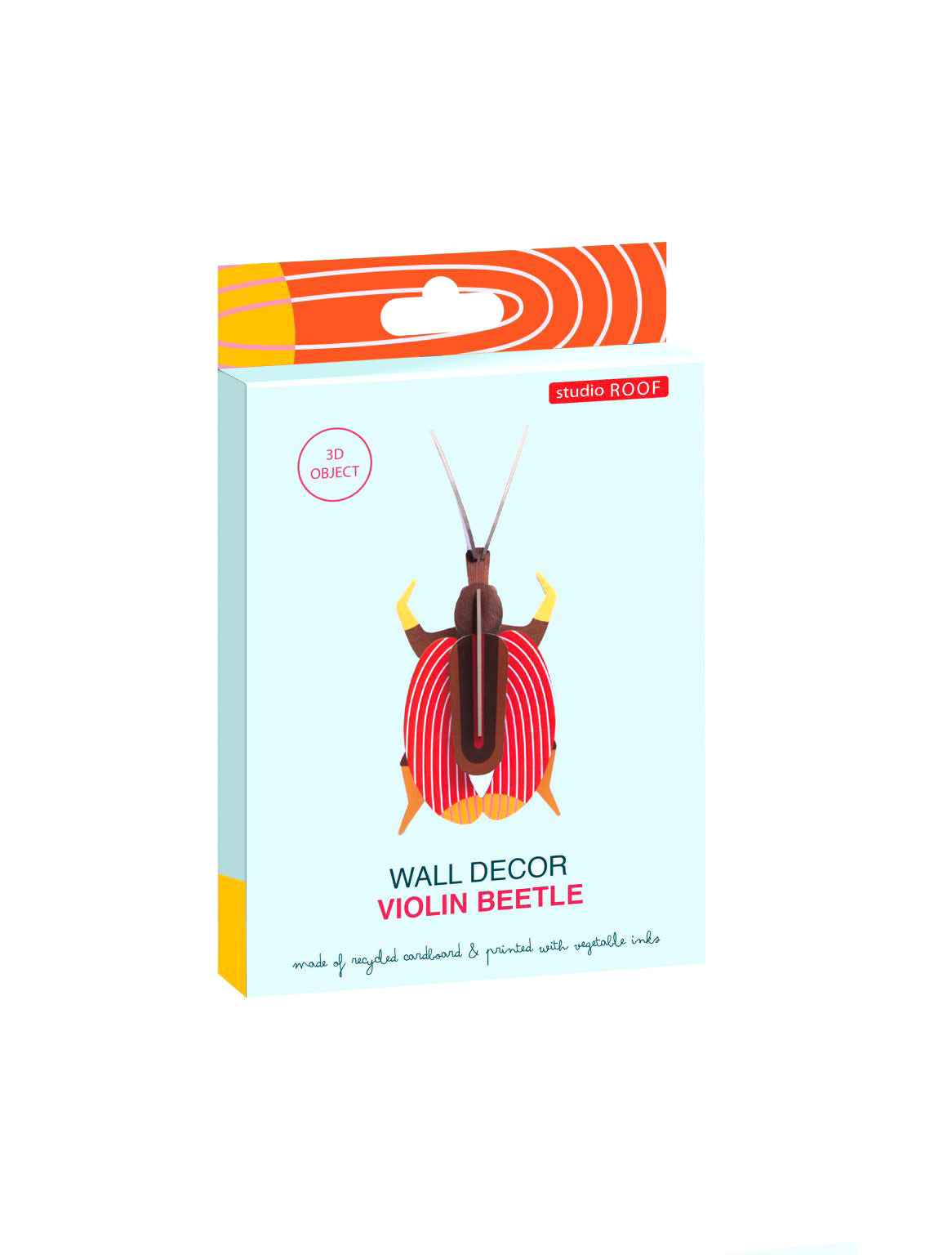 Studio Roof wall art - Art Beetles (B7) Violin Beetle