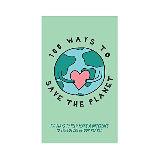 100 ways to save the planet cards