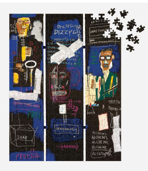 Jean-Michel Basquiat: Horn Players Book Puzzle - 500pc