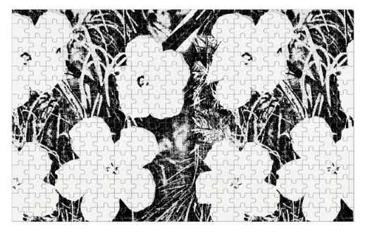 Andy Warhol Flowers Lenticular Puzzle - 300Pc