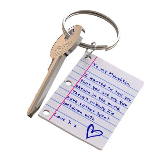 Little letter shrink keyring kit