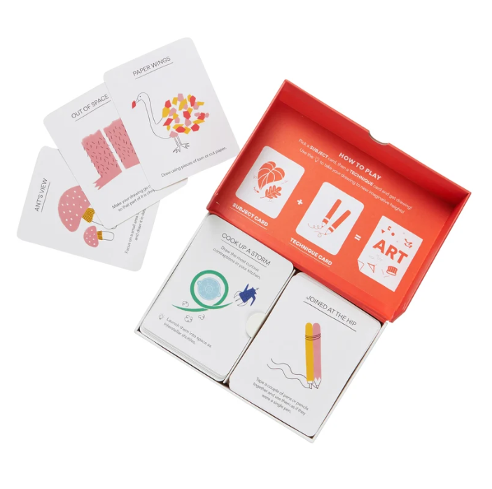 Art out of the box: creativity games for artists of all ages