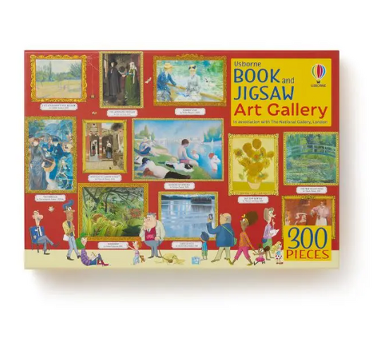 Book and jigsaw Art Gallery